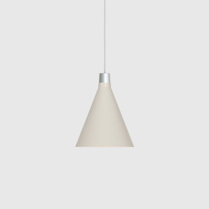Bower Pendant Light Small in Oyster White