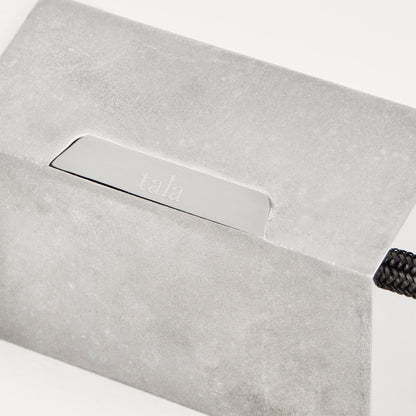 Basalt Nine Pendant in Stainless Steel