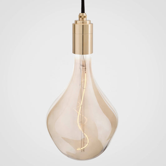 Voronoi II Pendant Light in Brass