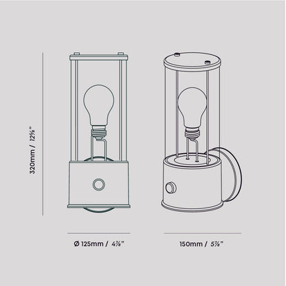 The Muse Wall Light in Hackles Black