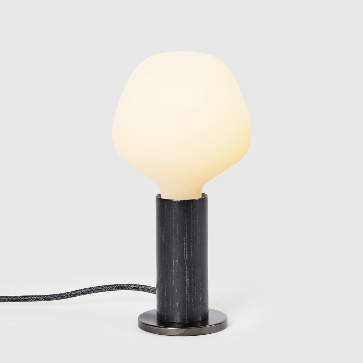 Knuckle Table Lamp in Blackened Oak + Enno