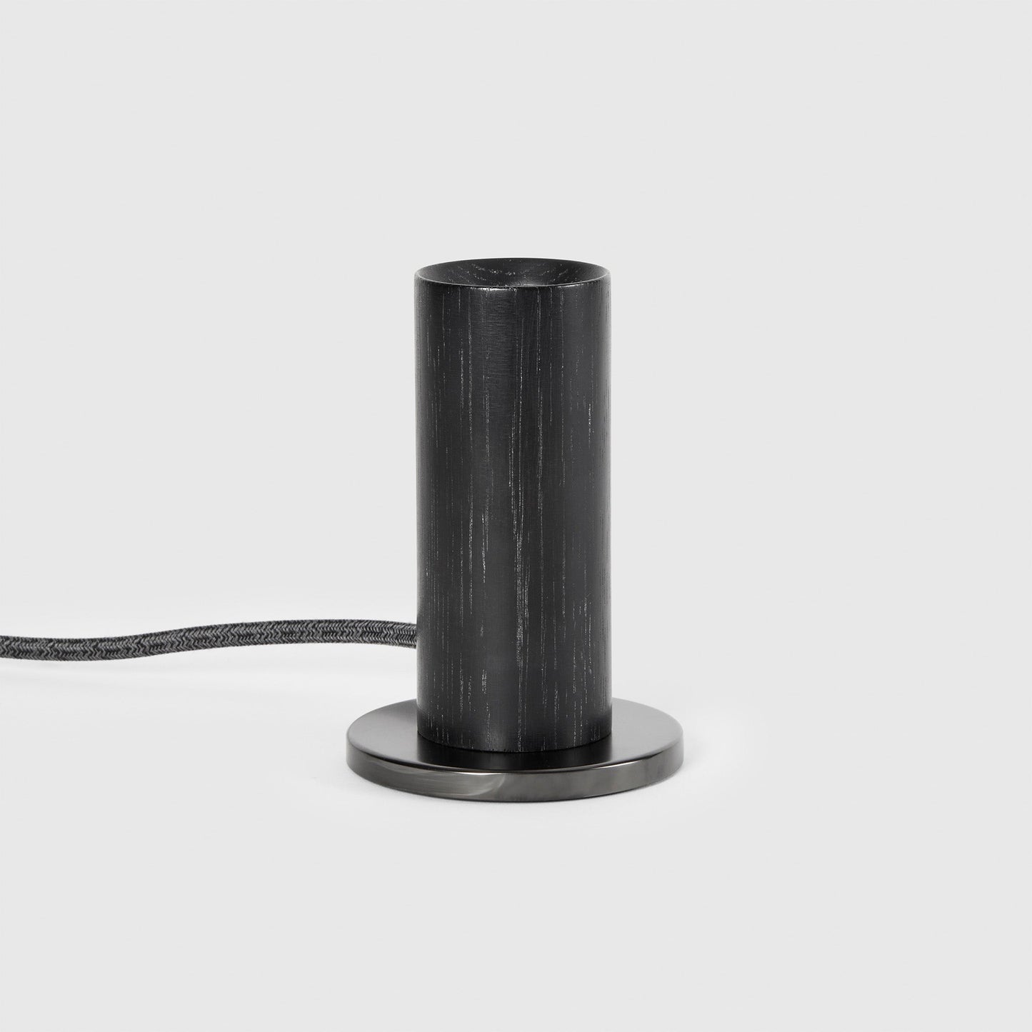 Knuckle Table Lamp in Blackened Oak + Enno
