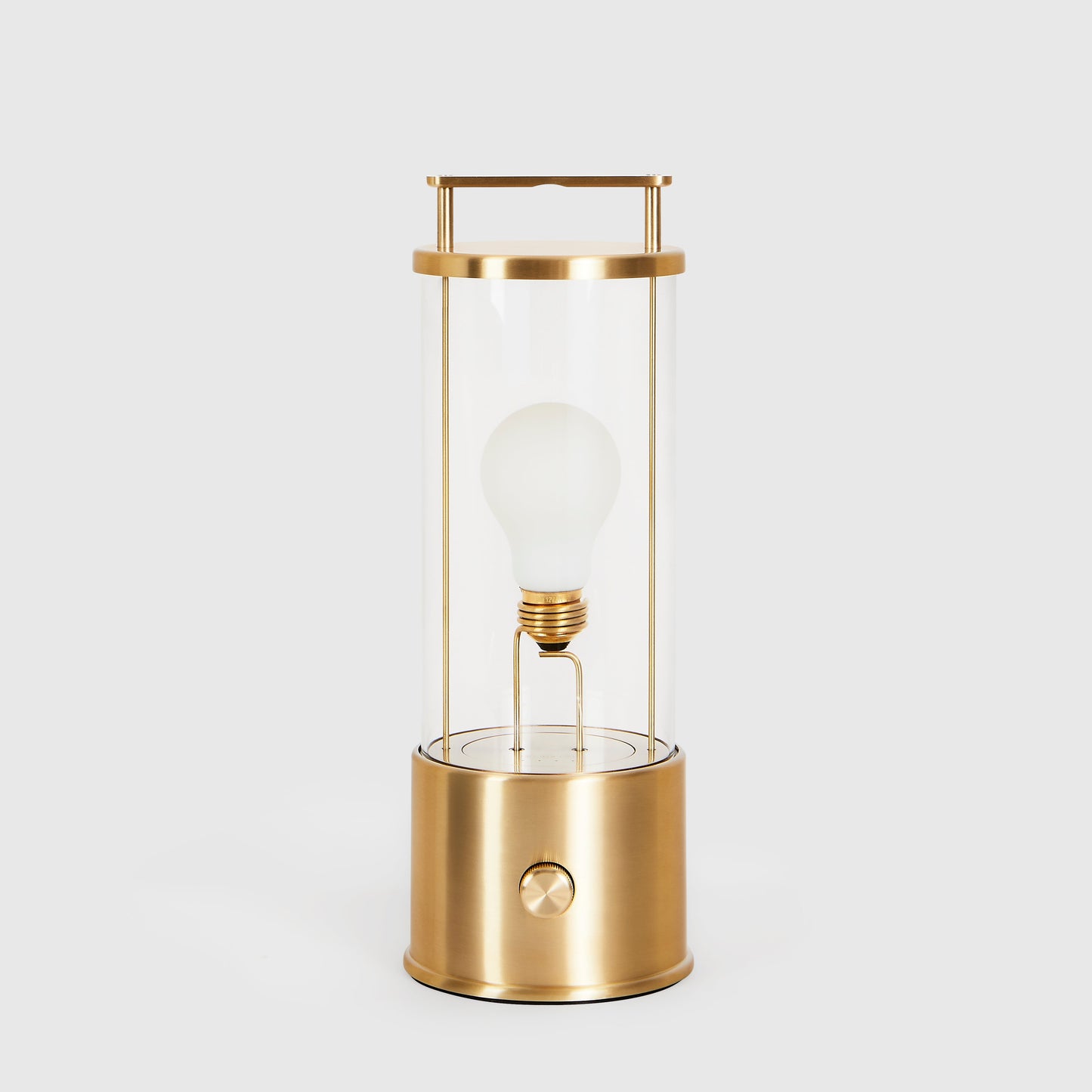 The Muse Portable Lamp in Solid Brass
