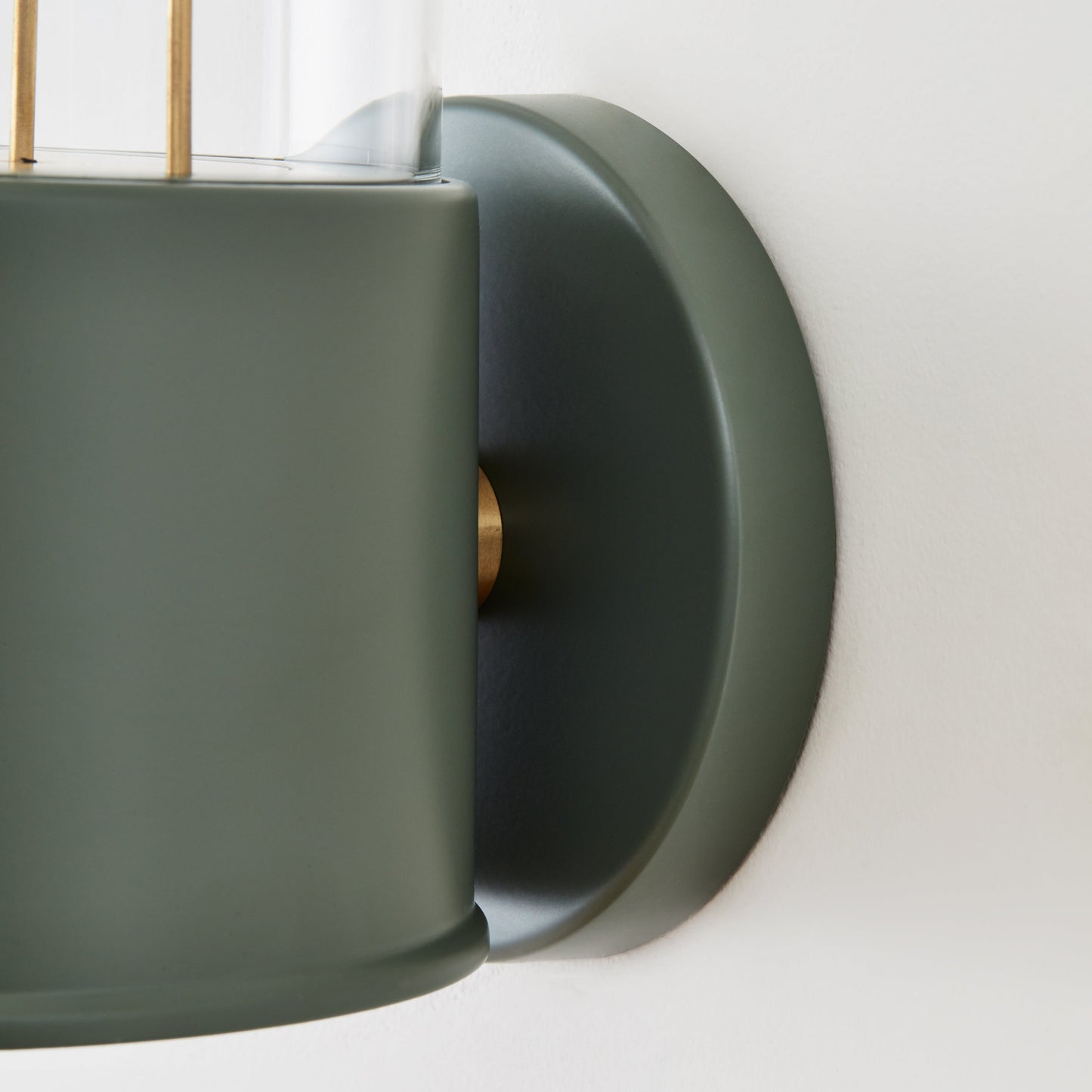 The Muse Wall Light in Pleasure Garden Green