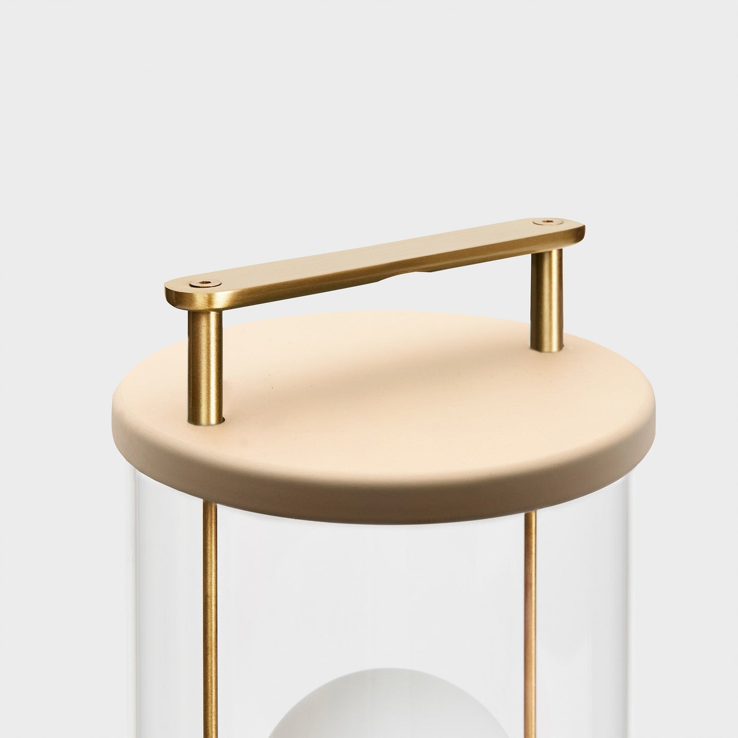 The Muse Portable Lamp in Selvedge Blue + Setting Plaster Pink - Set of 2