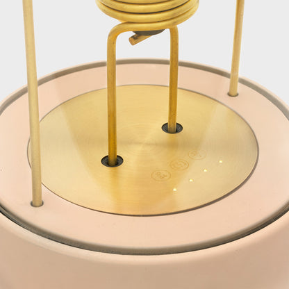 The Muse Portable Lamp in Setting Plaster Pink - Set of 2