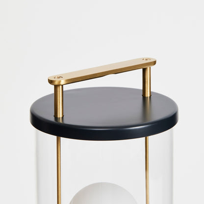 The Muse Portable Lamp in Hackles Black