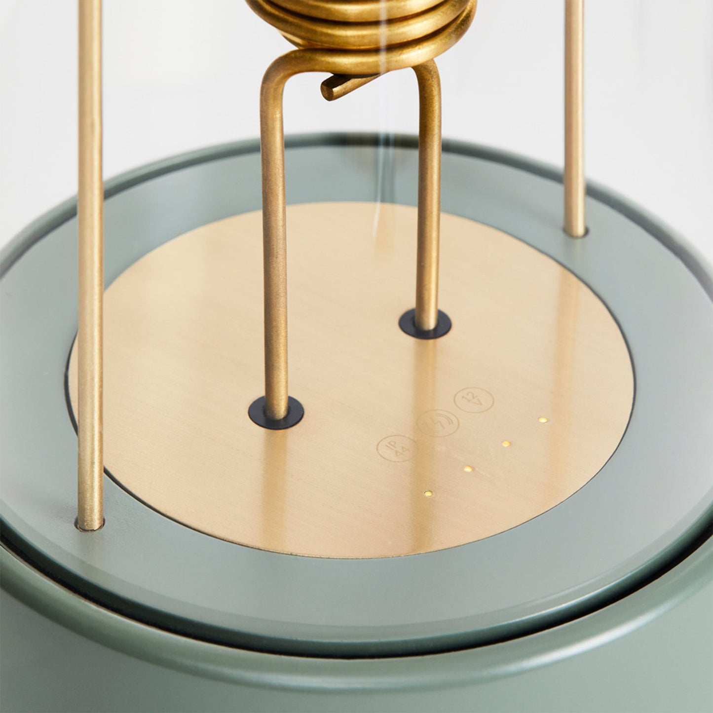 The Muse Portable Lamp in Pleasure Garden Green