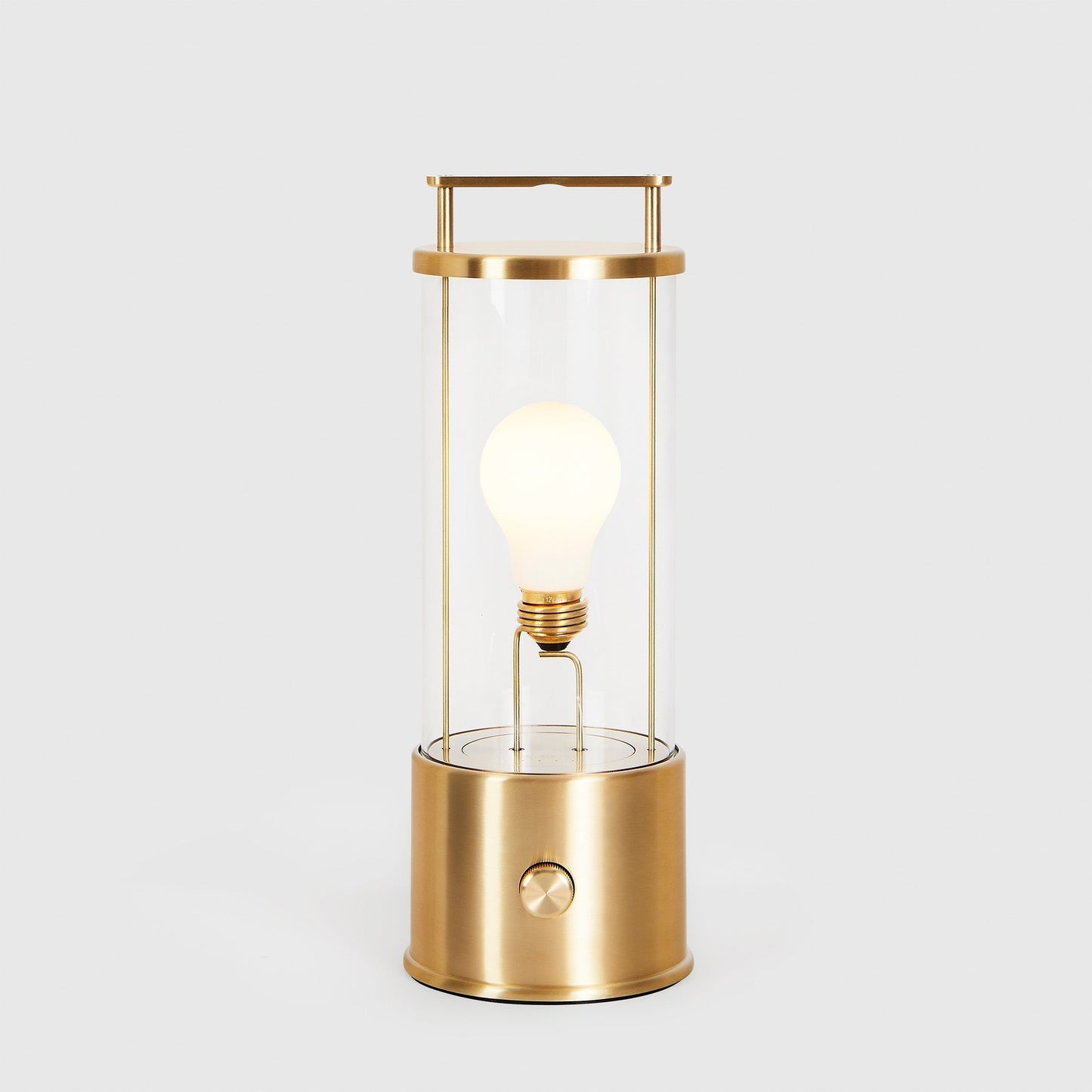 The Muse Portable Lamp in Solid Brass