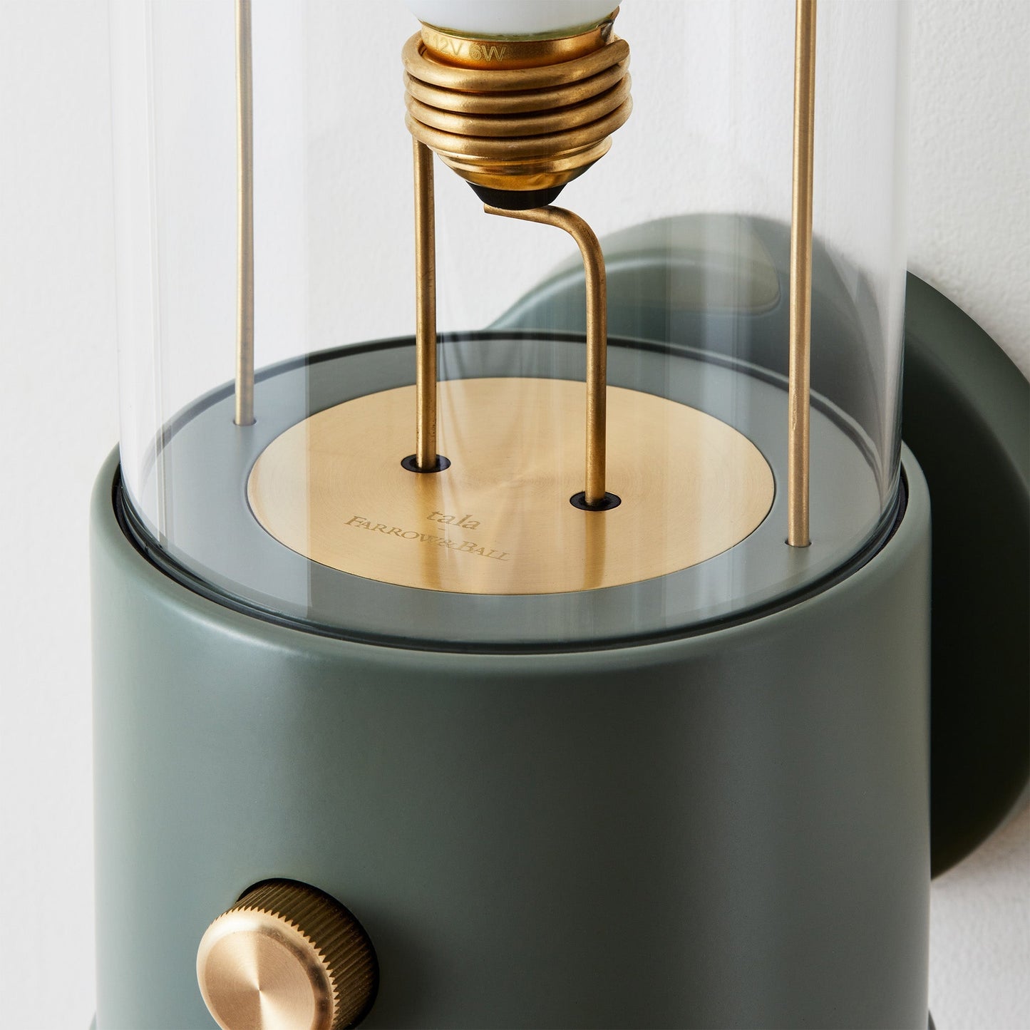 The Muse Wall Light in Pleasure Garden Green