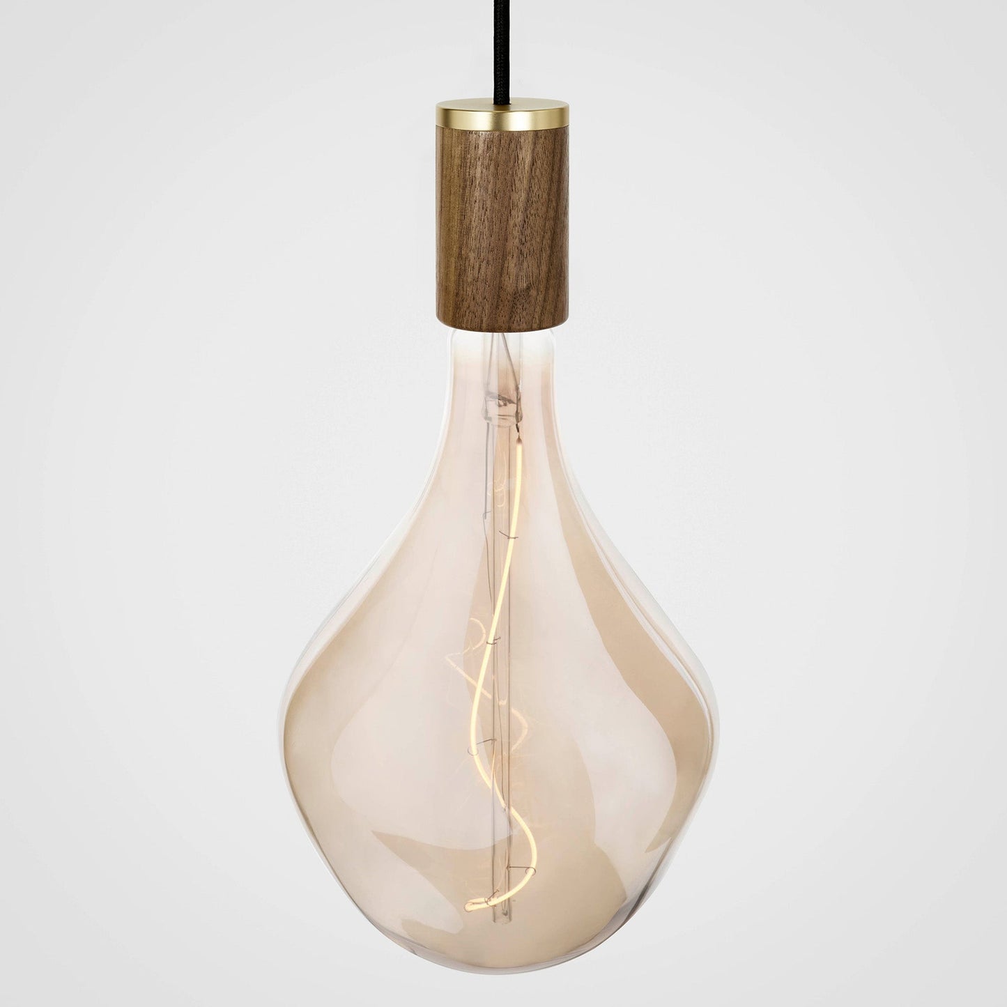 Nine Pendant in Walnut + Voronoi II