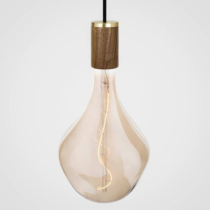 Nine Pendant in Walnut + Voronoi II