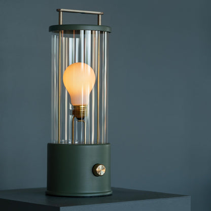 The Muse Portable Lamp in Pleasure Garden Green - Set of 2