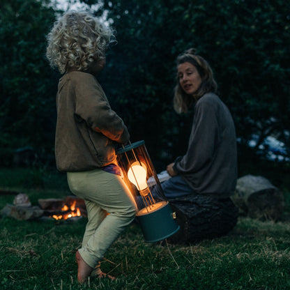 The Muse Portable Lamp in Pleasure Garden Green