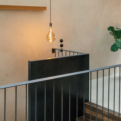 Voronoi III Pendant Light in Walnut